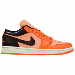 Chaussures NIKE Air Jordan 1 SE Wmns NoirOrange - Femme/Adulte - Basket-ball - Multisport - Respirant