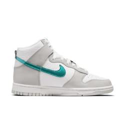 Basket-ball - NIKE - Dunk High - Femme - Gris - Blanc