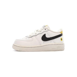Baskets Blanche/Jaune Fille Nike Force 1 Lv8