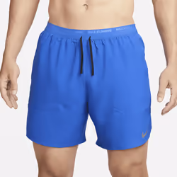 Short de running avec sous-short intégré 18 cm Dri-FIT Nike Stride pour homme - Bleu
