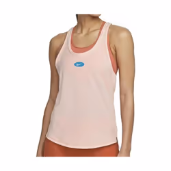 T-shirt - NIKE - Drifit One Luxe Icon Clash - Rose - Manches courtes - Respirant