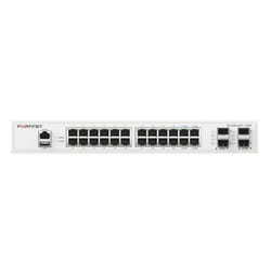 Fortinet FS-124F commutateur réseau Géré L2 Gigabit Ethernet (10/100/1000) 1U Blanc