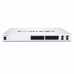 Fortinet FS-124F-POE, Gigabit Ethernet (10/100/1000), Connexion Ethernet, supportant l'alimentation via ce port (PoE), Grille ...