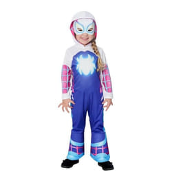 Costume pour enfant - RUBIES - Ghost Spider - Jumpsuit - Masque - Glow in the dark