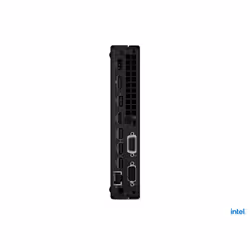Lenovo ThinkCentre M70q Gen 2 i3-10105T mini PC 8Go 256Go SSD Win10 Pro Noir