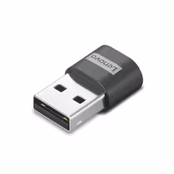 Lenovo 4X91C99226 changeur de genre de câble USB-C USB-A Noir - Vue supplémentaire 4