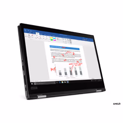 Lenovo ThinkPad L13 Yoga Gen 2 (AMD) 5650U 2-en-1 13.3" Tactile Full HD Ryzen 5 PRO 8Go 256Go SSD Noir