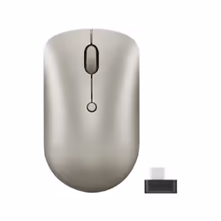 Lenovo 540, Ambidextre, Optique, RF sans fil, 2400 DPI, Sable