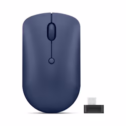 Lenovo 540, Ambidextre, Optique, RF sans fil, 2400 DPI, Bleu
