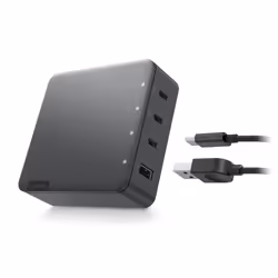 Lenovo G0A6130WEU chargeur d'appareils mobiles Universel Noir Secteur Intérieure - Vue supplémentaire 4