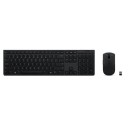 Lenovo 4X31K03951 clavier Souris incluse RF sans fil + Bluetooth Italien Noir