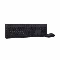 Lenovo 4X31K03968 clavier Souris incluse RF sans fil + Bluetooth Français Gris