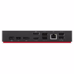 Lenovo 40B50090EU station d'accueil Avec fil USB 3.2 Gen 1 (3.1 Gen 1) Type-C Noir
