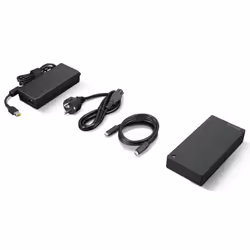 Lenovo 40B50090EU station d'accueil Avec fil USB 3.2 Gen 1 (3.1 Gen 1) Type-C Noir