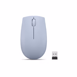 Lenovo 300 Wireless Compact Maus Kabellos Optisch Blau 3 Tasten 1000 dpi, Ambidextre, Optique, RF sans fil, 1000 DPI, Bleu