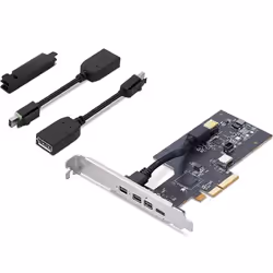 Lenovo 4XF1L53431, PCIe, Mini DisplayPort, Thunderbolt 4, Mâle, Serveur, Passif, BSMI,CE,Morocco,FCC,IC,VCCI