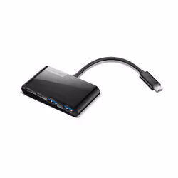 Lenovo GX91L84354 hub & concentrateur USB 3.2 Gen 1 (3.1 Gen 1) Type-C 625 Mbit/s Noir