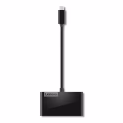 Lenovo GX91L84354 hub & concentrateur USB 3.2 Gen 1 (3.1 Gen 1) Type-C 625 Mbit/s Noir