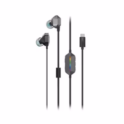 Lenovo Legion E510, Avec fil, Jouer, 20 - 40000 Hz, 26 g, Écouteurs, Gris