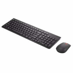 Lenovo Wless KB&M Combo Gen2 French clavier Souris incluse Universel RF sans fil Français Noir