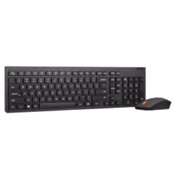 Lenovo Wless KB&M Combo Gen2 French clavier Souris incluse Universel RF sans fil Français Noir - Vue supplémentaire 6