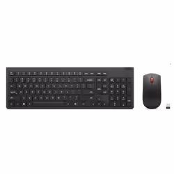 Lenovo 4X31N50739, Taille réelle (100 %), Sans fil, RF sans fil, QWERTY, Noir, Souris incluse