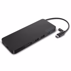 Lenovo 4X11N40212 station d'accueil Avec fil USB 3.2 Gen 1 (3.1 Gen 1) Type-C Noir - Vue supplémentaire 5