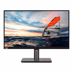 Lenovo ThinkVision P25i-30, 62,2 cm (24.5"), 1920 x 1080 pixels, Full HD, LED, 6 ms, Noir
