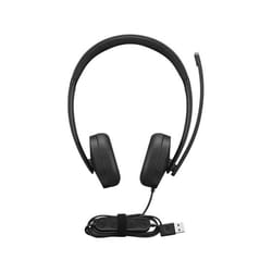 Lenovo 4XD1P83425 écouteur/casque Avec fil Arceau Appels/Musique USB Type-A Noir