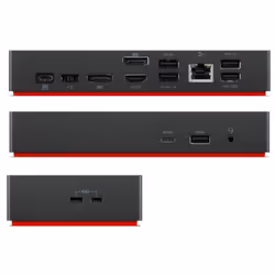 Lenovo ThinkPad Universal USB-C Avec fil USB 3.2 Gen 1 (3.1 Gen 1) Type-C Noir
