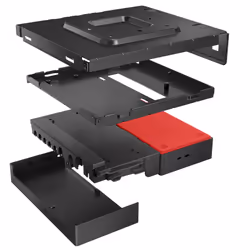 Lenovo ThinkSmart SmartDock Avec fil USB 3.2 Gen 2 (3.1 Gen 2) Type-C Noir - Vue supplémentaire 4