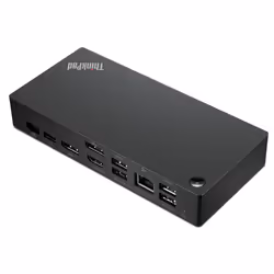 Lenovo ThinkSmart SmartDock Avec fil USB 3.2 Gen 2 (3.1 Gen 2) Type-C Noir - Vue supplémentaire 6