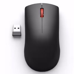 Lenovo WL150 Souris Sans Fil – Souris Ergonomique et Précise pour Bureau Souris sans fil optique 2.4G ambidextre