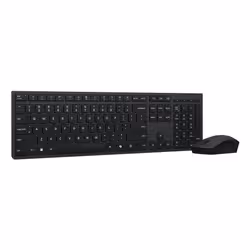 Lenovo 4X31R64325 clavier Souris incluse Bureau RF sans fil + Bluetooth Français Noir - Vue supplémentaire 2