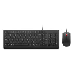 Lenovo 4X31R64446 clavier Souris incluse Universel USB Nordique Noir