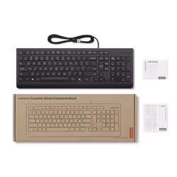 Lenovo 4Y41R64633 clavier maison/bureau USB Anglais américain Noir - Vue supplémentaire 3