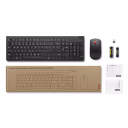 Lenovo 4X31R64467 clavier Souris incluse Universel RF sans fil Allemand Noir - Vue supplémentaire 5