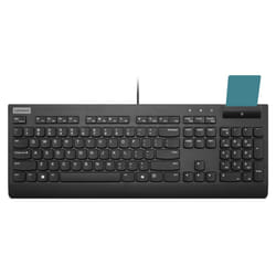 Lenovo Smartcard Wired keyboard II clavier Bureau USB Français Noir