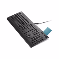 Lenovo Smartcard Wired keyboard II clavier Bureau USB Français Noir - Vue supplémentaire 3