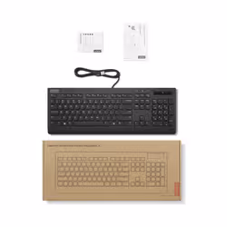 Lenovo Smartcard Wired keyboard II clavier Bureau USB Français Noir - Vue supplémentaire 4