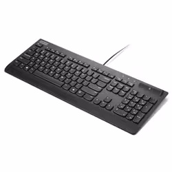 Lenovo Smartcard Wired keyboard II clavier Bureau USB Français Noir - Vue supplémentaire 5
