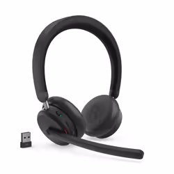 Lenovo ANC Headset 6550 Casque Sans fil Arceau Bureau/Centre d'appels USB Type-C Bluetooth Noir - Vue supplémentaire 4