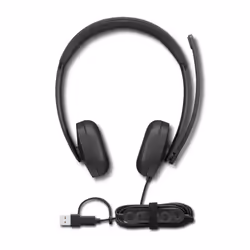 Lenovo VoIP Headset 5000 Casque Avec fil Arceau Bureau/Centre d'appels USB Type-C Noir - Vue supplémentaire 3