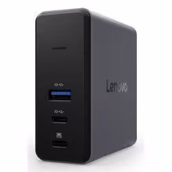 Lenovo G0AE0065EU station d'accueil Avec fil USB 3.2 Gen 1 (3.1 Gen 1) Type-C Noir, Gris - Vue supplémentaire 4