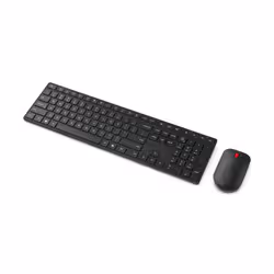 Lenovo 4X31S04810 clavier Souris incluse Bureau RF sans fil + Bluetooth Français Noir - Vue supplémentaire 3