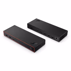 Lenovo ThinkPad USB4 Smart Dock 5500 with 135W Adapter Avec fil Noir - Vue supplémentaire 3