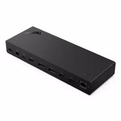 Lenovo ThinkPad USB4 Smart Dock 5500 with 135W Adapter Avec fil Noir - Vue supplémentaire 7