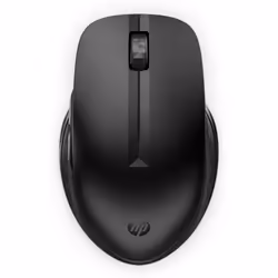 HP Souris sans fil multi-périphériques 435, Ambidextre, RF sans fil + Bluetooth, 4000 DPI, Noir