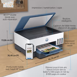 HP Smart Tank 7006 Imprimante Multifonction Jet d'Encre Couleur Wi-Fi - Vue supplémentaire 18