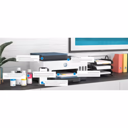 HP Smart Tank Imprimante Tout-en-un 7306, Couleur, Imprimante pour Maison et Bureau à domicile, Impression, numérisation, copie, chargeur automatique de documents, sans fil, Chargeur automatique de documents de 35 pages; Numérisation vers PDF; Impression recto-verso - Vue supplémentaire 13